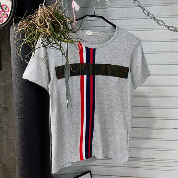 Comme des Garcons camo tape tee (AD2000)