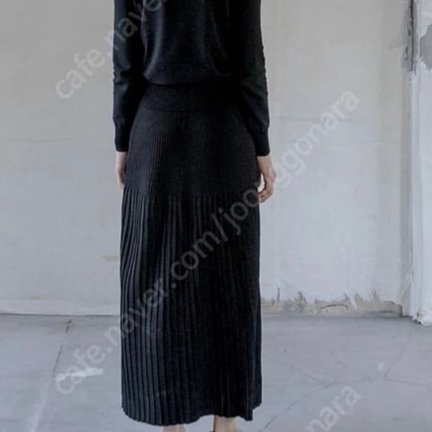 eunoia 유노이아 summer knit pleats skirt