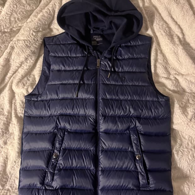 폴로 조끼 패딩 