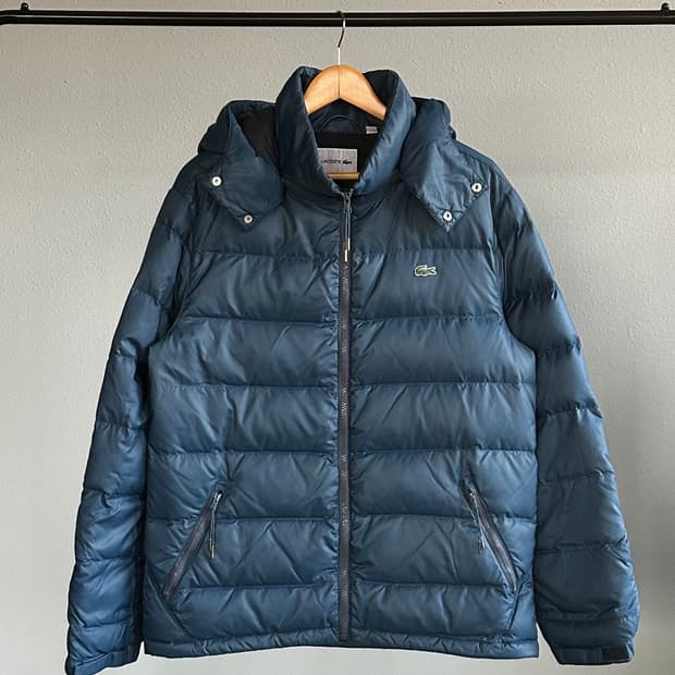 [L]라코스테 Lacoste 구스다운 경량 패딩