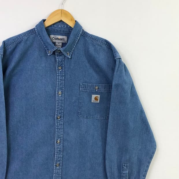 XL 칼하트 데님 셔츠