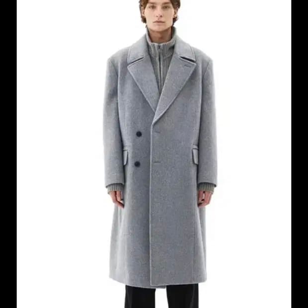 일꼬르소 깡스타일리스트 콜라보 대디핏 반더블 맥시 코트