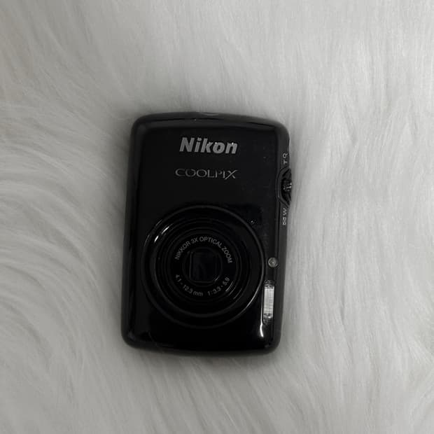 제니지젤 디카) 니콘 쿨픽스 S01 nikon coolpix s01 블랙