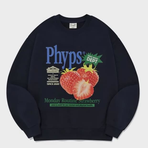 피지컬 디파트먼트 phyps 맨투맨 M