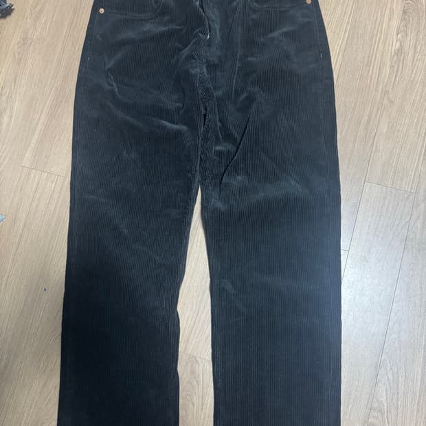 [M]헤리티지플로스 24fw 코듀로이팬츠 블랙