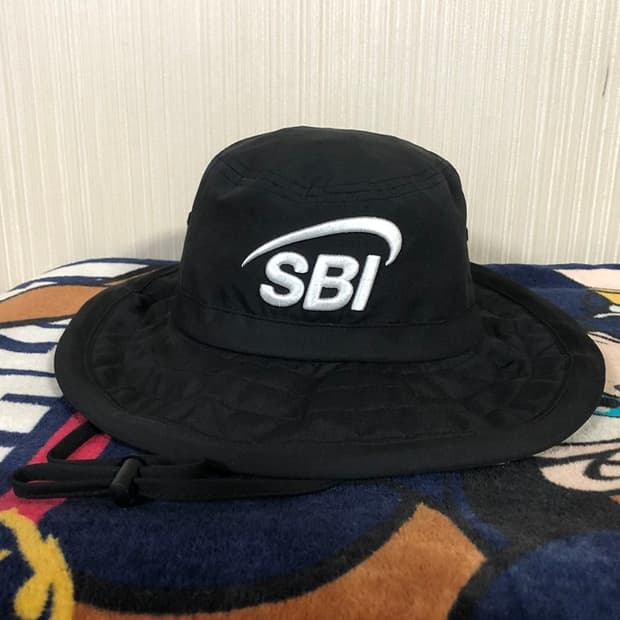 SBI저축은행골프단 프로골퍼 사파리모자/투어캡