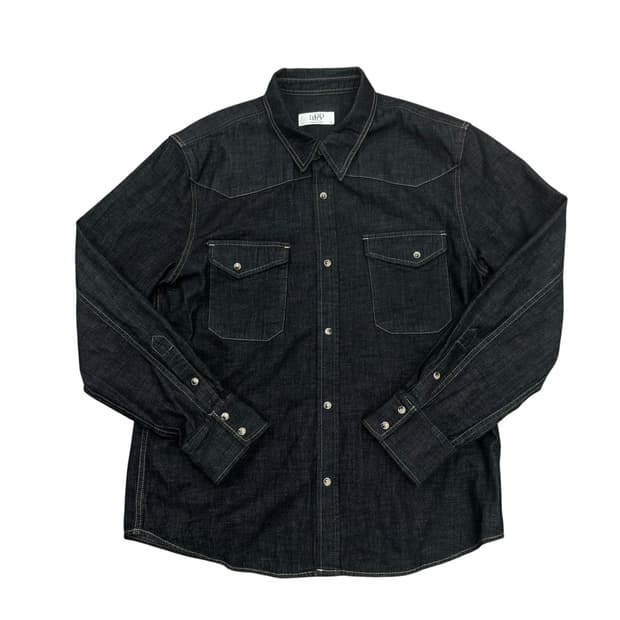 엘무드 배드가이 웨스턴 데님셔츠