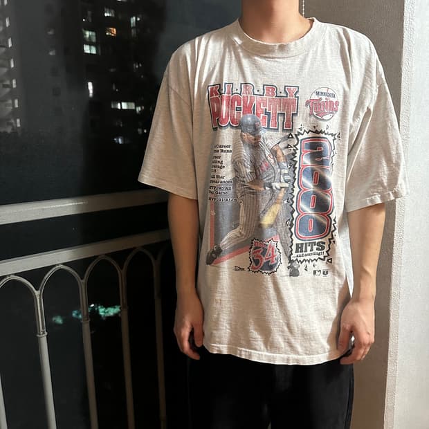 90s MLB 빈티지 티셔츠