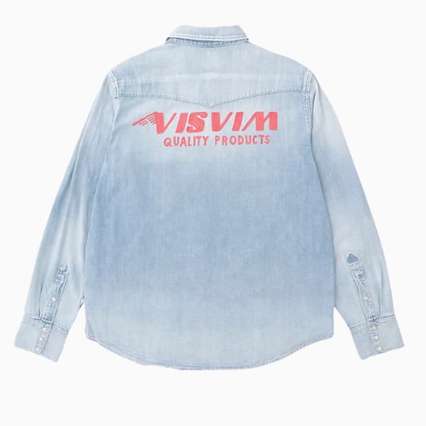 [4] 비즈빔 visvim 24ss 소셜스컬프쳐 셔츠 크래쉬