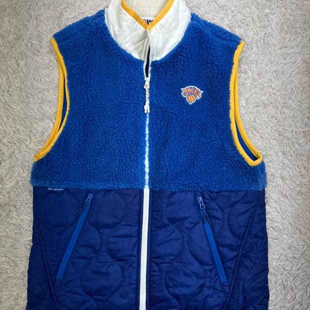 NBA 후리스 집업 조끼/#2892