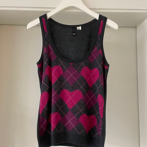 니트 슬리브리스탑