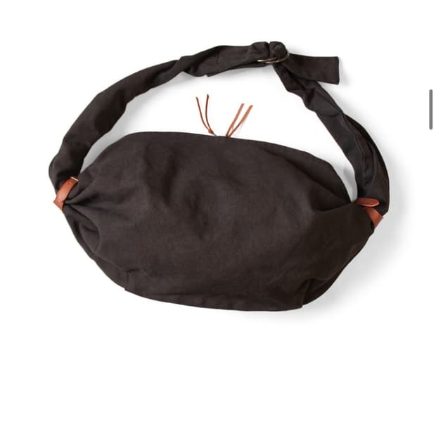 캐피탈 스냅킨 블랙 숄더 및 크로스백