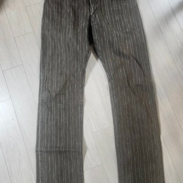 BEAMS 빔즈 남성 스트라이프 팬츠 31