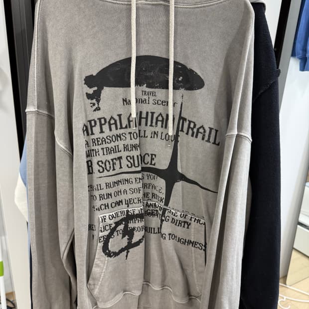 트래블 후드티 M