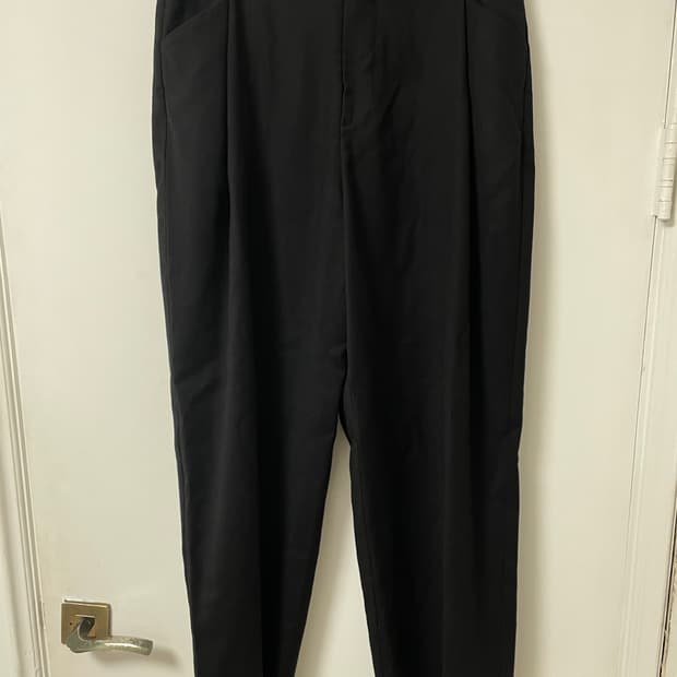 유스 스트럭쳐 와이드 슬랙스 s