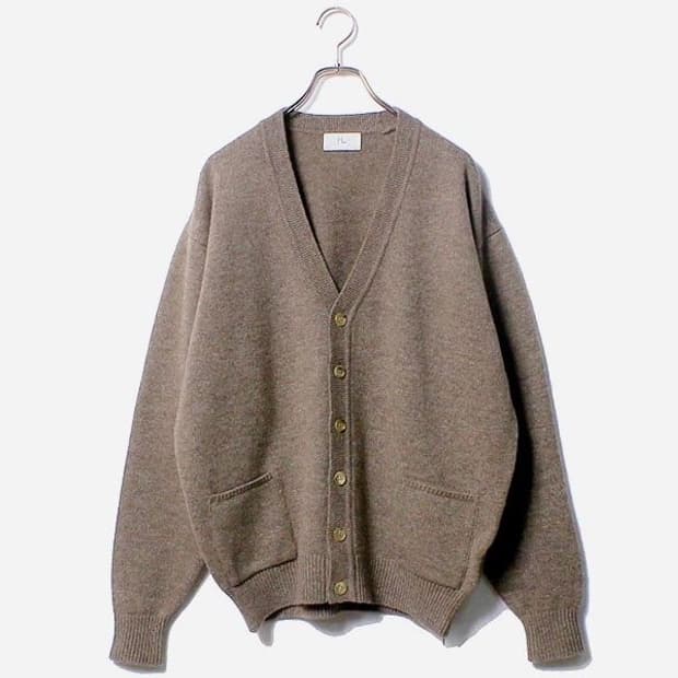 [3]헤릴 블랙쉽 가디건 내추럴베이지