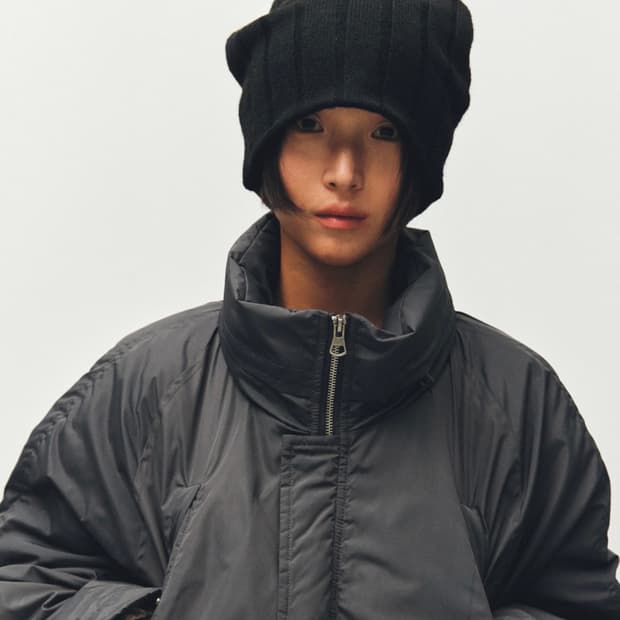 플리즈프로젝트 over-ribbed beanie, black 판매합니다.