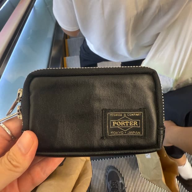 포터 프리스타일 멀티 코인 케이스 블랙