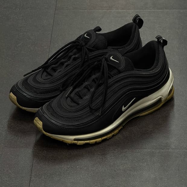 285 / 나이키 에어 맥스97 검흰 Nike AirMax97 