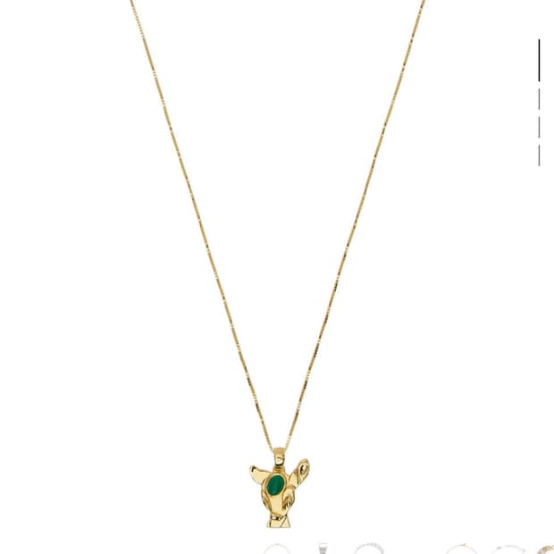 Veert 사슴 펜던트 목걸이