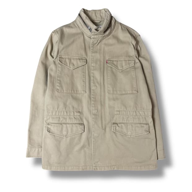 리바이스 멀티 포켓 베이지 야상 M