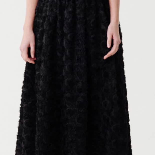 더티스 로즈셔링 롱스커트 판매해요