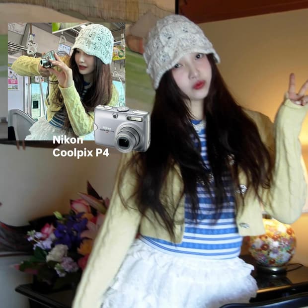 작례있음) 니콘 쿨픽스 p4 * Nikon coolpix P4💖
