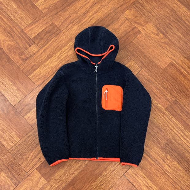 여성용 M 유니클로 X J.W앤더슨 플리스 후드 집업 