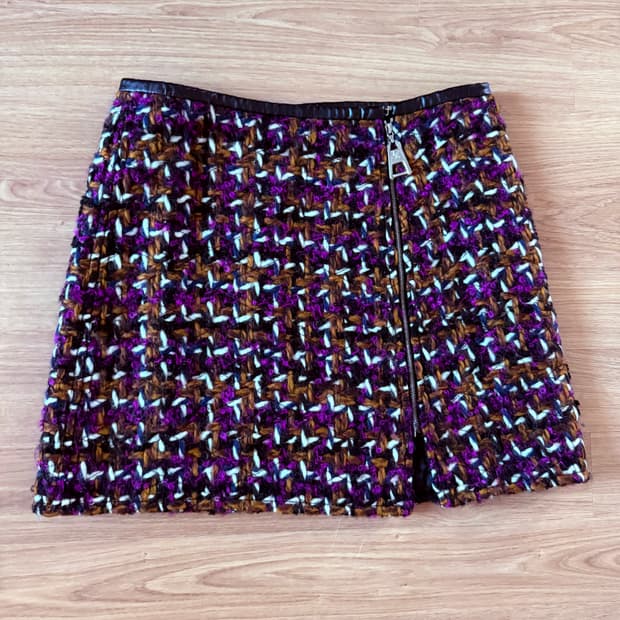 가격내림) 루이비통 트위드 스커트 38