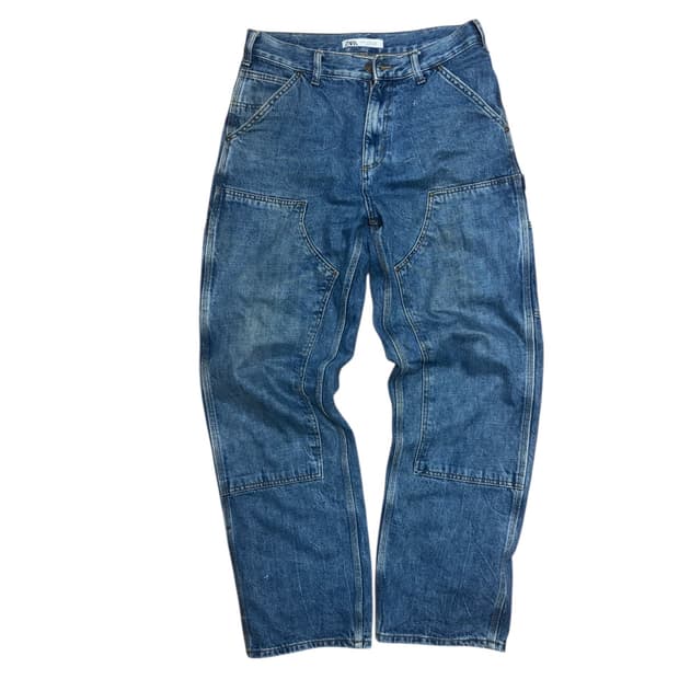 자라 더블니 카펜터 데님