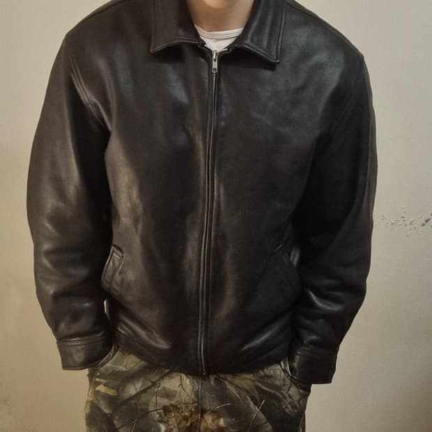 올드갭 레더자켓 L