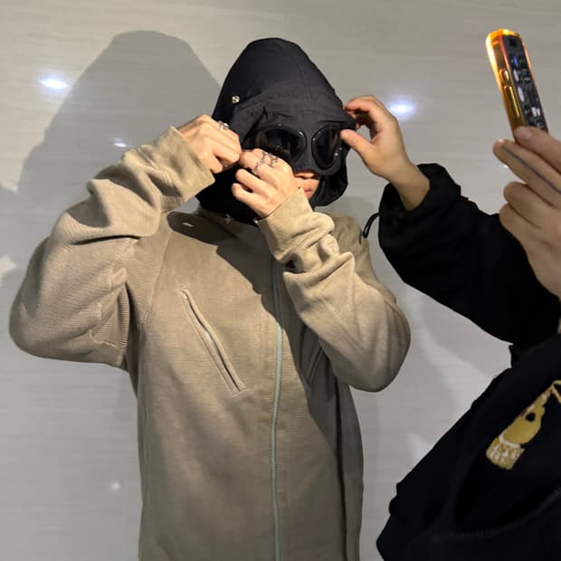CP 글라스 고글 집업