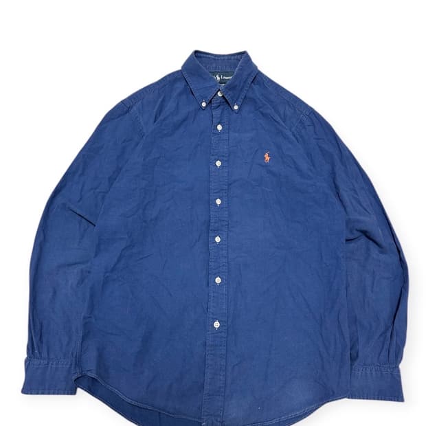 폴로 랄프로렌 데님 블루 셔츠
