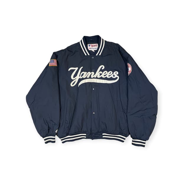 90's 마제스틱 양키즈 스타디움 자켓