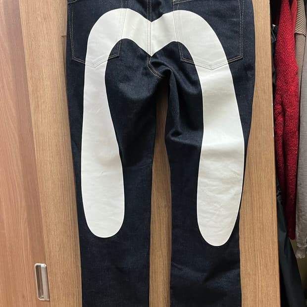 Evisu 에비수 백 로고 데님