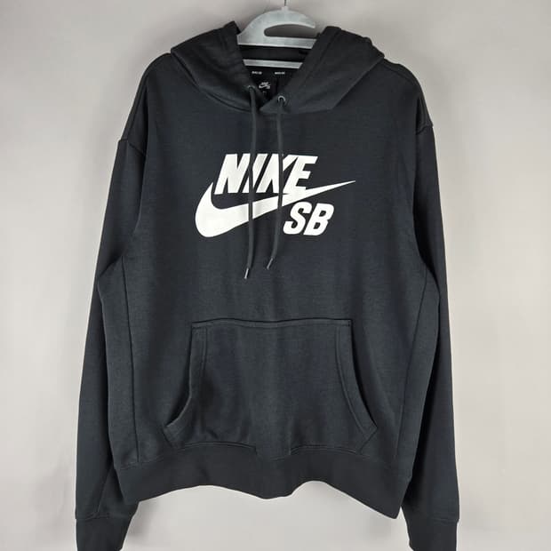 [무료배송]나이키 M 기모 SB 후드티 후드 티셔츠 블랙 검정