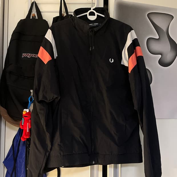프레드페리 트랙 자켓 점퍼