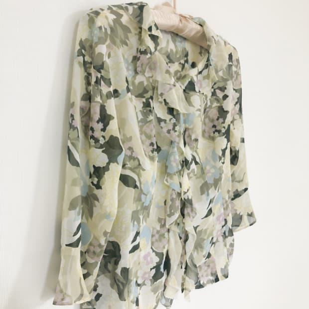 오리엔탈 5부 블라우스