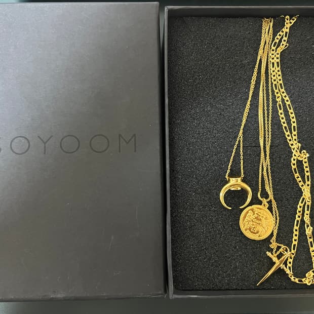 소윰 레이어드 목걸이 박스 포함