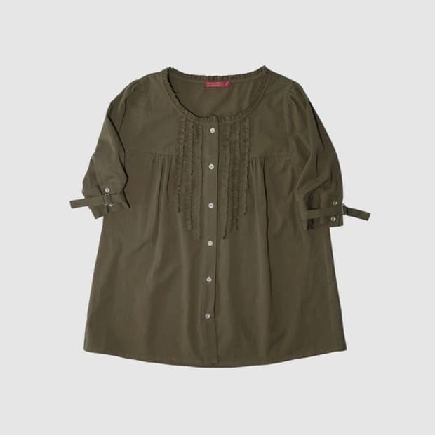 인앤양인하모니 Momo blouse, khaki