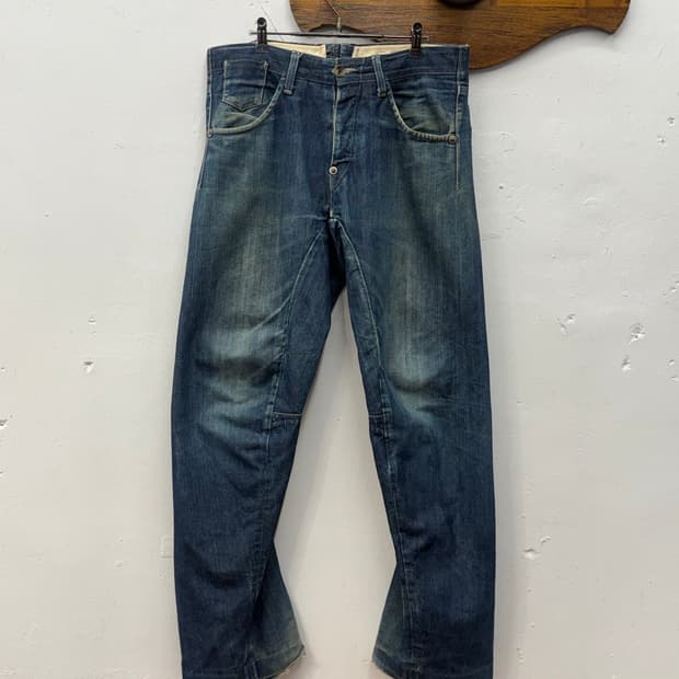 G-Star RAW A-Crotch 3D 데님 팬츠 [34]