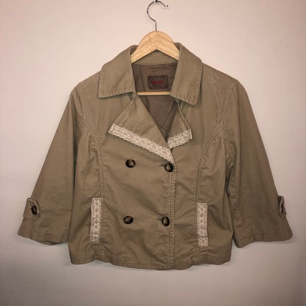 corduroy race button jacket