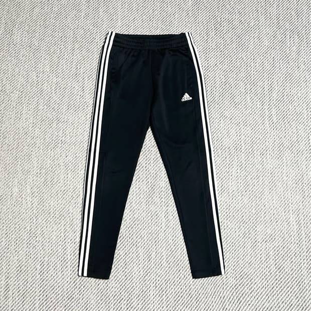 [S] adidas 아디다스 검/흰 트랙 트레이닝 팬츠