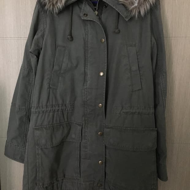 Gap fur field jacket