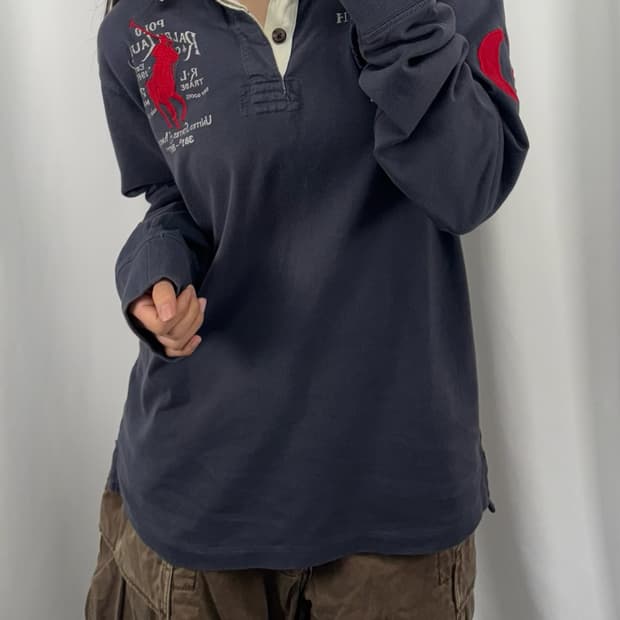 폴로 빅포니 긴팔 카라티