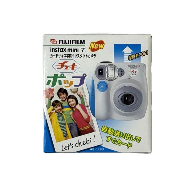 INSTAX polaroid cheki pop blue mini 7