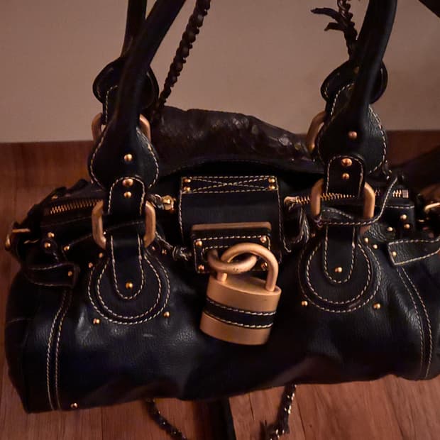 클로에 패딩턴백