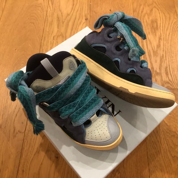 LANVIN 커브 스니커즈 42