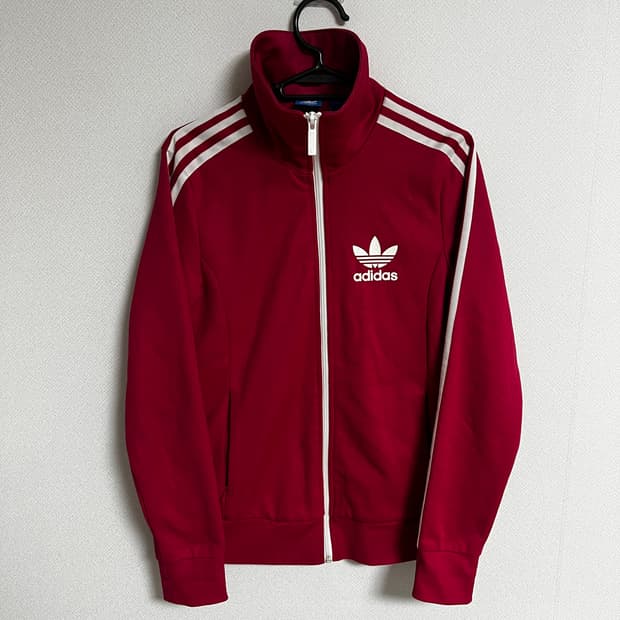 아디다스 파이어버드 핫핑크 져지 자켓 95