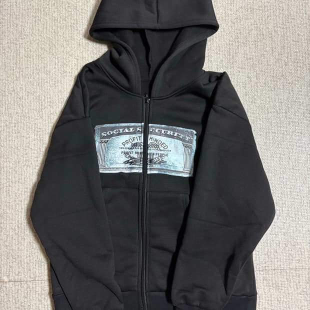 빈티지 후드집업